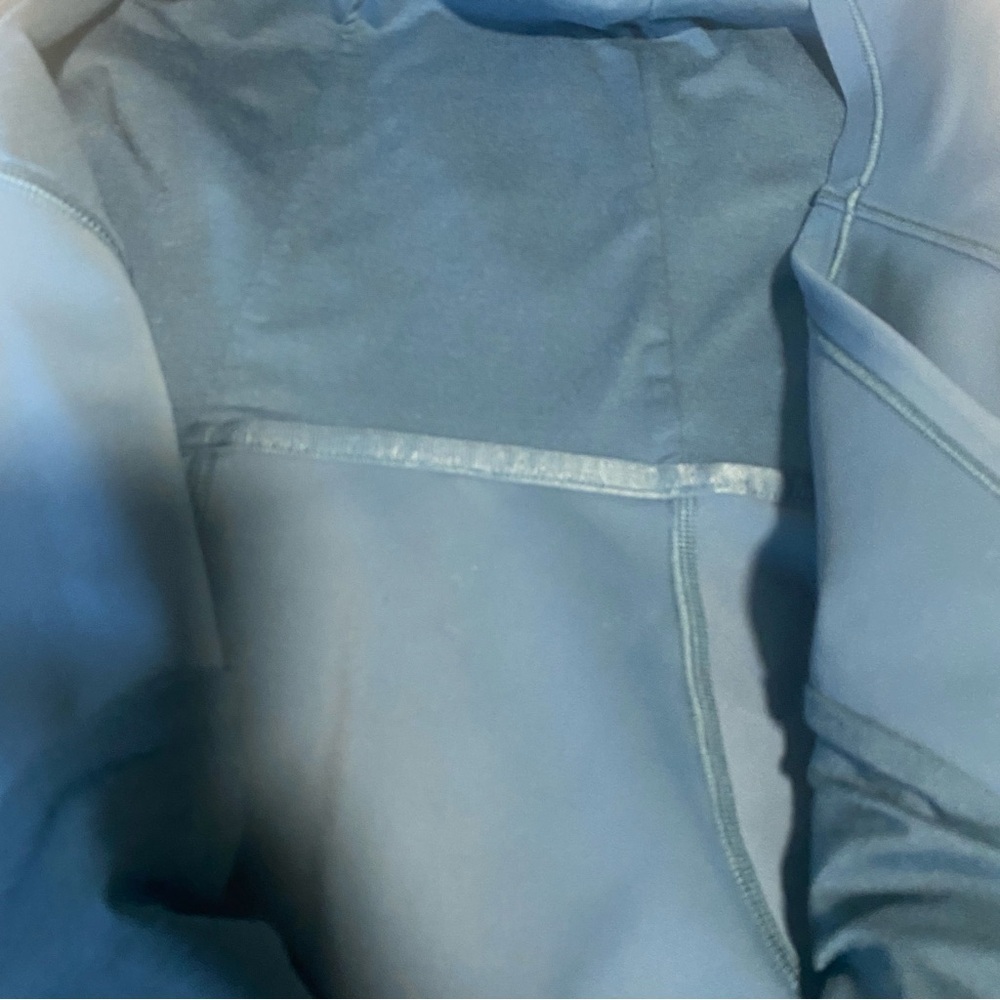 EUC Lululemon Every Journey Hoodie Spacer In Petrol Blue - Size 8 - Picture 12 of 12